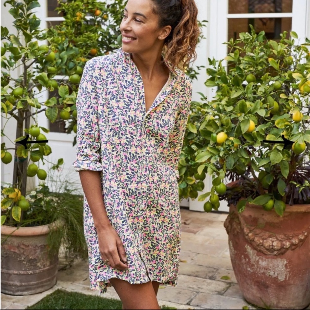 Frank & Eileen Hunter Dress in Neon Floral